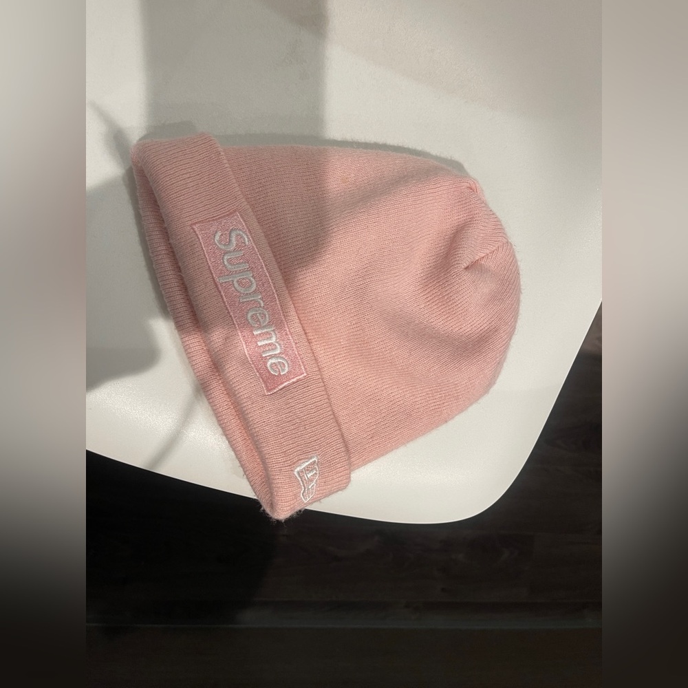 Supreme Pink Beanie